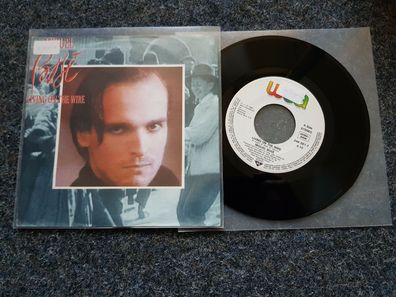 Miguel Bose - Living on the wire 7'' Single Germany SUNG IN English
