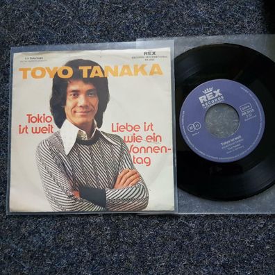 Toyo Tanaka - Tokio ist weit 7'' Single SUNG IN GERMAN