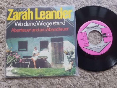 Zarah Leander - Wo deine Wiege stand 7'' Single