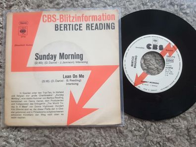 Bertrice Reading - Sunday morning 7'' Single PROMO Germany