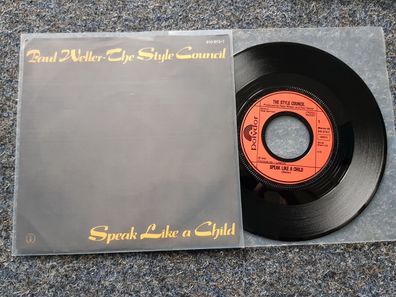 The Style Council/ Paul Weller - Speak like a child 7'' Single Germany