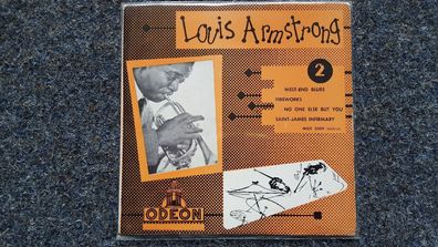 Louis Armstrong - West-end blues 7'' EP Single FRANCE