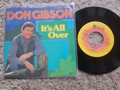 Don Gibson - It's all over 7'' Single