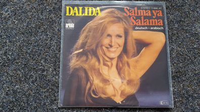 Dalida - Salma ya Salama 7'' Single SUNG IN GERMAN & ARABIC