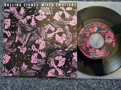 Rolling Stones - Mixed emotions 7'' Single Holland