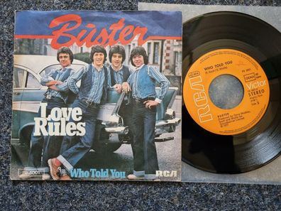 Buster - Love rules 7'' Single Germany