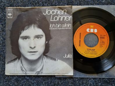 Jochen Lohner - Ich bin allein 7'' Single/ CV Eric Carmen - All by myself
