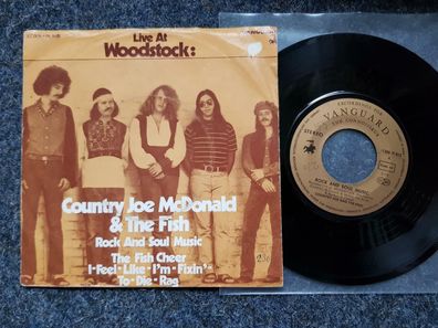 Country Joe McDonald & The Fish - Rock and soul music 7'' Single