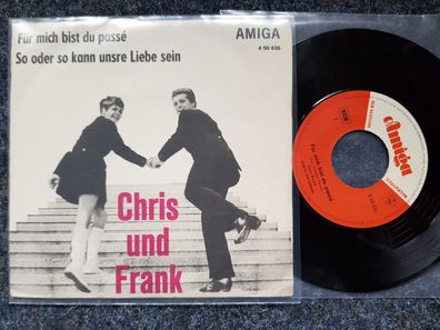 Chris Doerk & Frank Schöbel - Für mich bist du passe 7'' Single