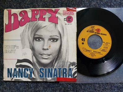 Nancy Sinatra - Happy/ Nice 'n easy 7'' Single France