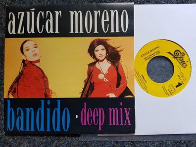 Azucar Moreno - Bandido 7'' Single DEEP MIX PROMO SPAIN Eurovision
