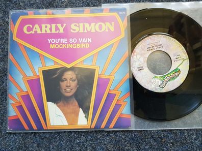 Carly Simon - You're so vain/ Mockingbird 7'' Single