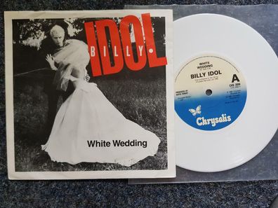 Billy Idol - White wedding UK 7'' Single WHITE VINYL