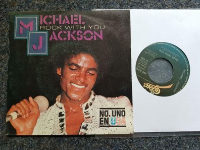 Michael Jackson - Rock with you/ Working day and night 7'' Single SPAIN
