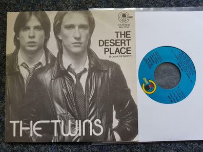 The Twins - The desert place 7'' Single Italo Disco SPAIN Different COVER