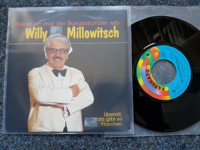 Willy Millowitsch - Wenn ich mal der Bundeskanzler wär 7'' Single