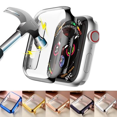 Abdeckung für Apple Watch Case Displayschutz Stoßstange Zubehör für Iwatch Case