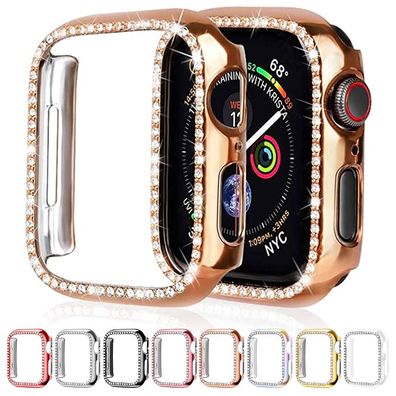 Diamantstoßstange Schutzhülle für Apple Uhrenabdeckung