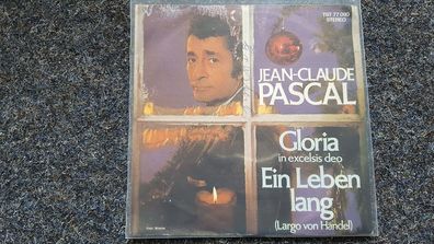 Jean-Claude Pascal - Gloria in excelsis deo 7'' Single SUNG IN GERMAN