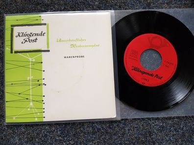 Klingende Post I/1963 7'' Single/ Paul Anka/ Lys Assia/ Vico Torriani