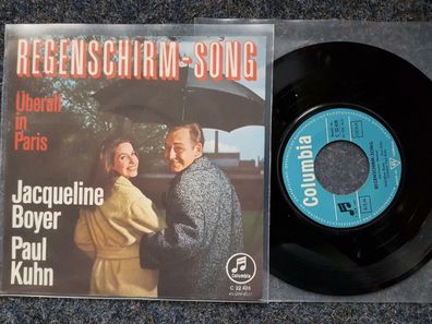 Jacqueline Boyer & Paul Kuhn - Regenschirm-Song 7'' Single