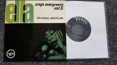 Ella Fitzgerald sings Evergreens Vol.5/ Irving Berlin 7'' EP Single Germany