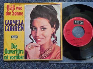 Carmela Corren - Heiss wie die Sonne 7'' Single