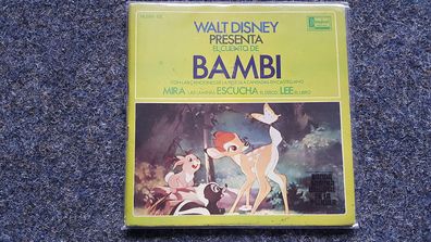 Walt Disney - Bambi 7'' Single auf spanisch/ SUNG IN Spanish