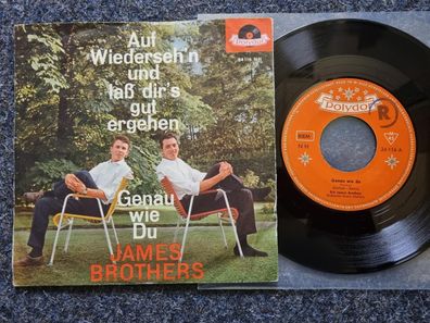 James Brothers - Auf Wiederseh'n und lass dir's gut ergehen 7'' Single