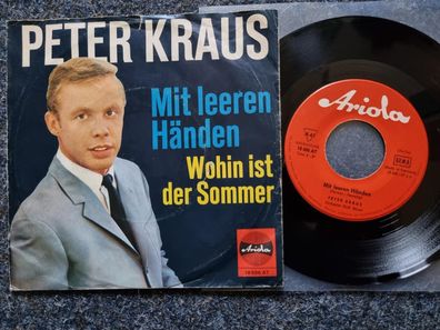 Peter Kraus - Mit leeren Händen 7'' Single