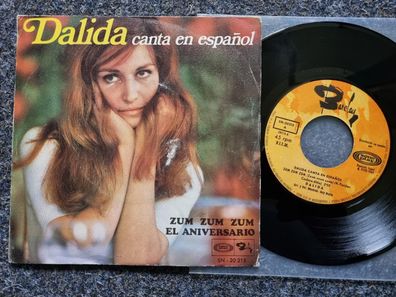 Dalida - Zum Zum Zum 7'' Single SUNG IN Spanish