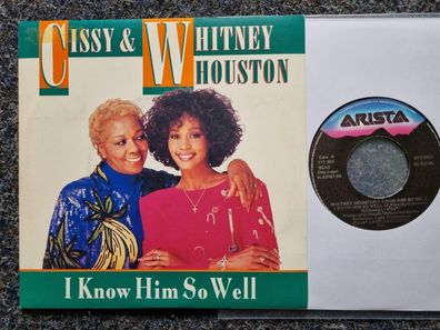 Cissy & Whitney Houston - I know him so well 7'' Single SPAIN