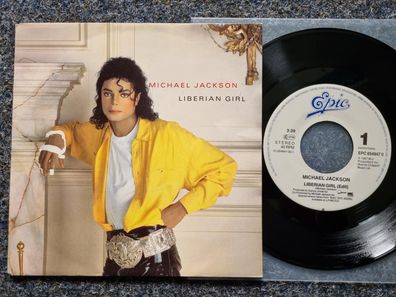 Michael Jackson - Liberian girl 7'' Single Holland