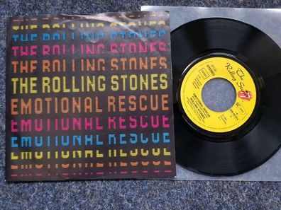 Rolling Stones - Emotional rescue 7'' Single Germany