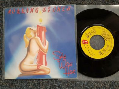 Rolling Stones - She was hot 7'' Single Germany