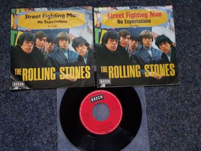 Rolling Stones - Street fighting man 7'' Single Germany/ 2 Different COVERS!