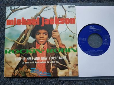 Michael Jackson - Rockin' Robin 7'' Single SPAIN UNIQUE COVER