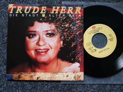 Trude Herr - Die Stadt 7'' Single/ CV Ennio Morricone & Joan Baez