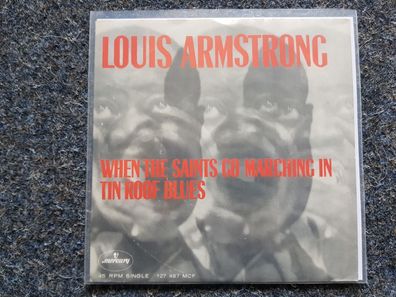 Louis Armstrong - When the saints go marching in/ Tin roof blues 7'' Single