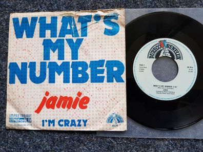 Jamie - What's my number/ I'm crazy 7'' Single