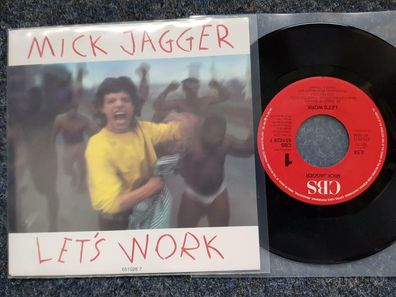 Mick Jagger/ Rolling Stones - Let's work 7'' Single