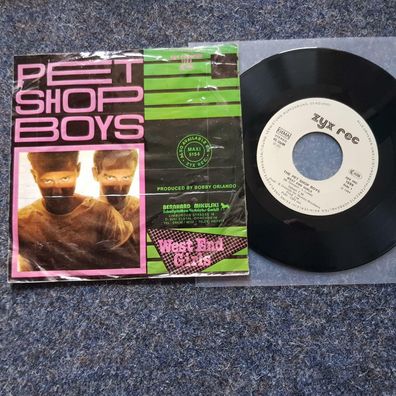 Pet Shop Boys - West end girls Original Hit Version 7'' Single [Bobby Orlando]