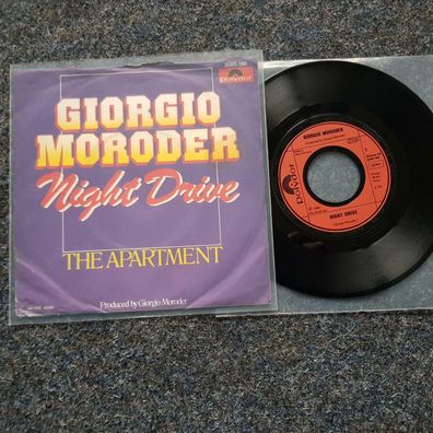 Giorgio Moroder - Night drive 7'' Single Germany (Blondie - Call me)