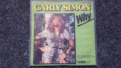 Carly Simon/ Chic - Why 7'' Single Germany [Nile Rodgers/ Bernard Edwards]