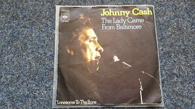 Johnny Cash - The lady came from Baltimore 7'' Single Germany