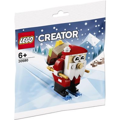 LEGO Creator 30580 Weihnachtsmann auf Skiern / Santa (Polybag, 2021)