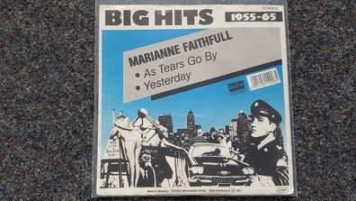 Marianne Faithfull - As tears go by/ Yesterday 7'' Single [Beatles]
