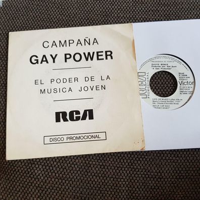 David Bowie - Life on Mars/ Drive-in Saturday 7'' Single SPAIN PROMO GAY POWER