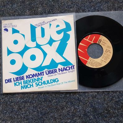 Blue Box - Die Liebe kommt über Nacht 7'' Single/ The Drifters Coverversionen