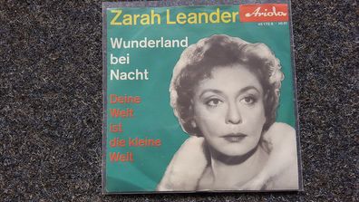 Zarah Leander - Wunderland bei Nacht 7'' Single